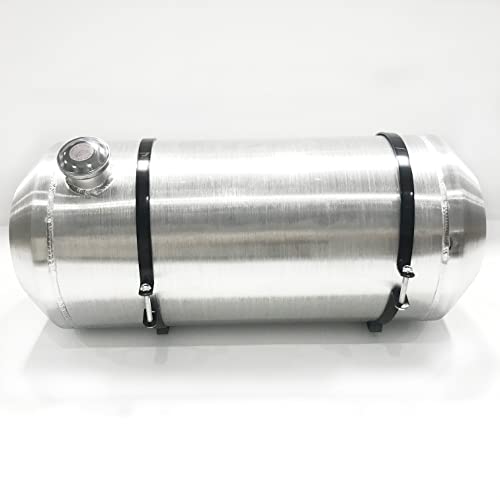 13 1/2 Gallon 12x28" 3/8NPT Outlet End Fill Spun Aluminum Gas Tank Fuel Tank--Off-road mini bike,go kart - size: 12" x 28"
