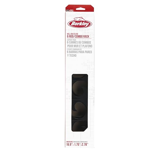 Berkley Fishing Rod Racks & Rod Holders | Rod Management Storage - style: Wall/Ceiling 5 Rod Or Combo