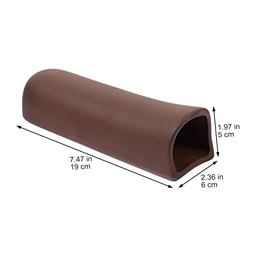 Fish Tank Tunnel Hideaway Unique Aquarium Shelter for Shrimp Fish Decorative Breeding Tube for Fun Safe Freshwater Tanks