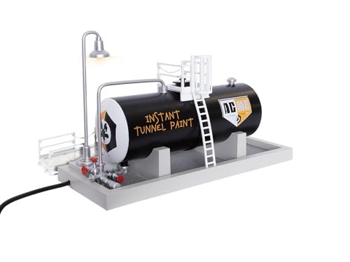 Lionel Looney Tunes Acme Plug-Expand-Play Tank O Gauge Model Train Accessory – Illuminated Tank with Metal Platform & Walkways, Railroad Scenery, Age 14+