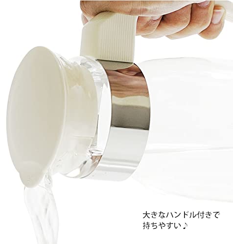 Hario Slim Water Jug, 1400ml, White - color: White