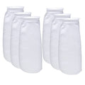 ALEGI Aquarium Filter Socks 4 inch by 14 Inch Long, 200 Micron - 4 Inch Ring Aquarium Felt Filter Bags (4 by 14 Inch - 6Pack) - size: 4 by 14 Inch - 6Pack