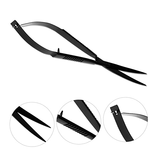 KESYOO 2pcs Household Aquascaping Scissor Tool Spring Scissors for Fish Tank Plant Trimming Aquatic Plant Scissors for Aquarium Maintenance and Pruning