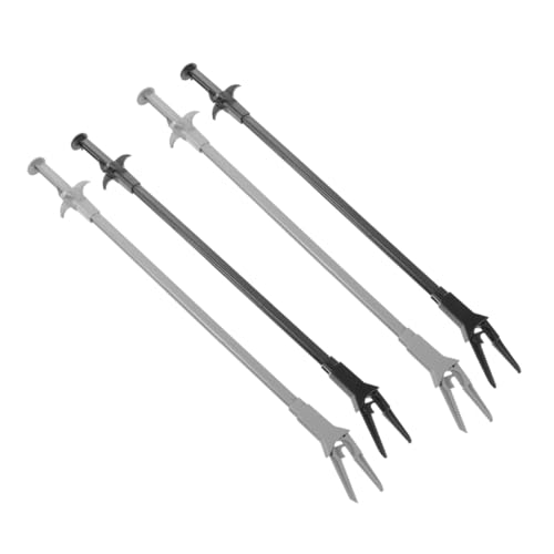 Abaodam 4pcs Extra Long Aquarium Tweezers Fish Tank Planting Tools for Aquascaping Efficient Water Plant Cleaner for Feeding and Maintenance Aquariums and Terrariums