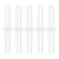 5 Pcs Plastic Hose Barb Fitting 1/8" Stright Barb Hose Connector Clear PP - size: 1/8 Inch