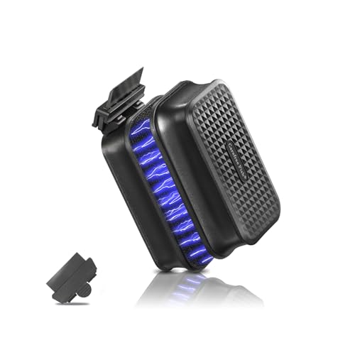 Aquarium Super Strong Magnetic Cleaner for Glass Fish Tank Magnet Brush with Algae Scrapers Floating - size: S