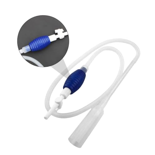 SUPVOX Aquarium Water Changer Manual Siphon Pump Fish Tank Gravel Vacuum Tool Medium Size for Fish Tank Water Change and Aquarium Maintenance