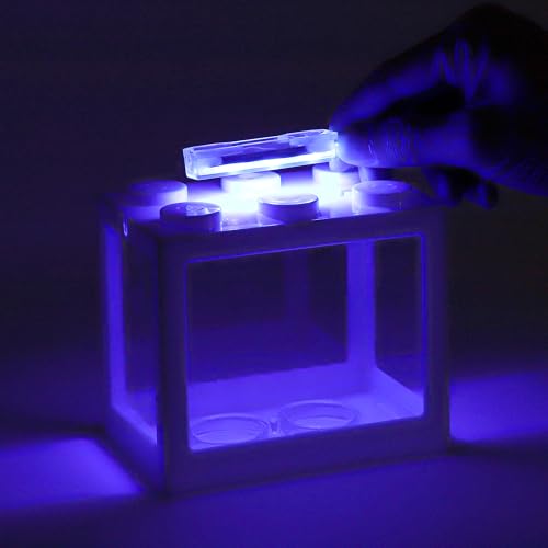 Mini Aquarium Lamp, USB Aquarium Light, LED Desktop Fish Tank Light, Small Decoration Aquarium Light, Aquarium Accessories, Blue Light - color: Blue