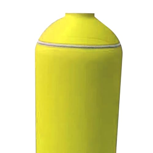 kowaku Scuba Diving Tank Cover Neoprene Dive Cylinder Sleeve Dive Tank Protective Cover - color: Yellow