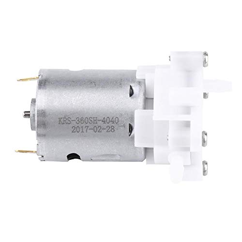 , DC 3-12V Mini Self Priming Gear Pump with -360SH Motor, Aquarium Water Pumping Tool, for Aquarium Fish