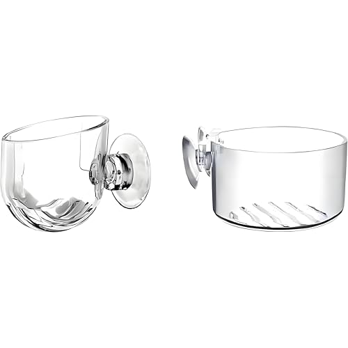 2Pcs Aquarium Plant Pot, Fish Tank Planter with Suction Cups, Plants Holder Decoration Cup