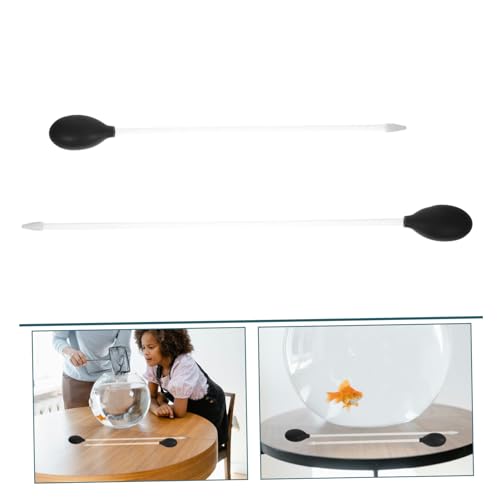BESPORTBLE 2pcs Energysaving Fish Tank Water Changer Manual Siphon Aquarium Gravel Waste Cleaner Reusable Dropper Cleaning Kit