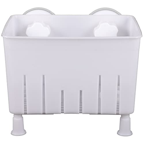 Ipetboom 1set Fish Breeder Box Tortoise Isolation Container Fish Hatching Box Feeding Trough Multi-Functional Aquarium Breeding - color: White