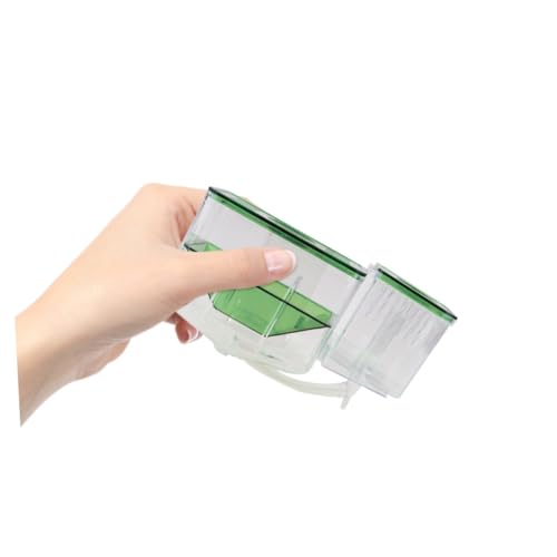 Toddmomy Fish Breeding Tank Isolation Box Transparent Acrylic Aquarium for Protecting Small and Fish with Floating Design for Enhanced Survival