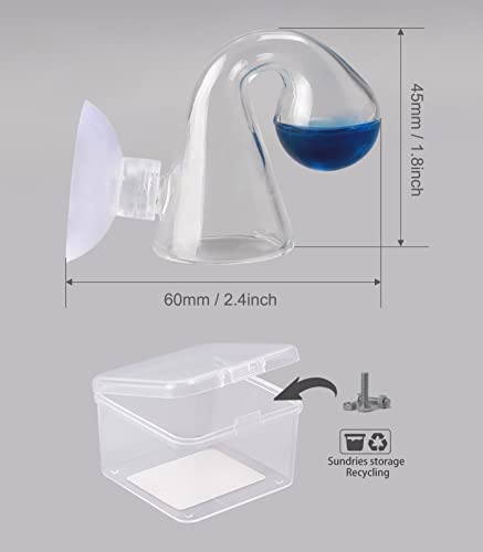 Aquatic CO2 Glass Drop Checker, Without Solution - color: Drop checker (Glass)