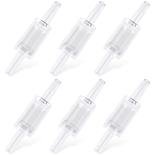Pawfly Aquarium Check Valves Plastic One Way Non-Return Check Valve for Fish Tank - color: Clear