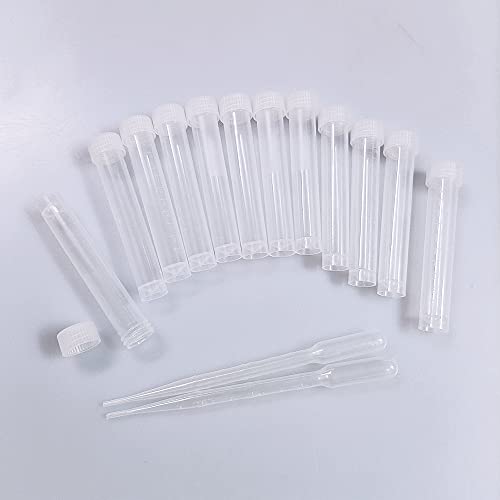 Aquarium Water Quality Kit (10ml Tube x12 + 3ml Dropper x2) - Test Strips Not Included