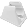 Dura Faucet DF-SA156-WT RV Handheld Shower Wand Bracket Holder - Mounting Screws Included (White) - color: White