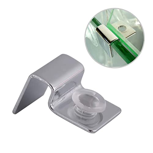 Angoily 8Pcs Stainless Steel Fish Tank Cover Support Bracket Durable Aquarium Rack for Covers Practical and Safe Fish Tank Accessories