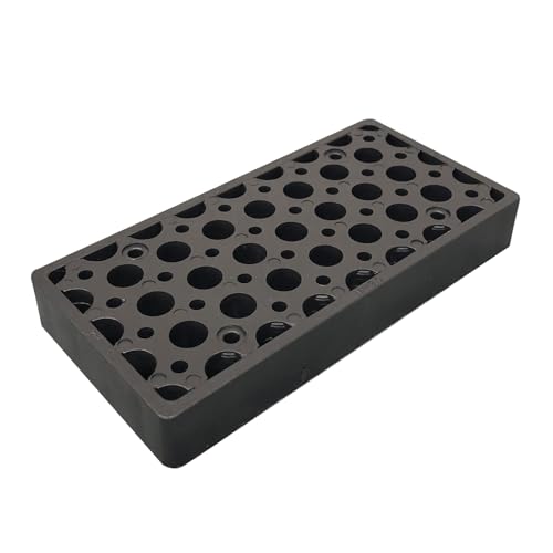 Daidohant Plalevel M-5 (W:Width) 2.8 inches (70 mm) x (D:D) 5.5 inches (140 mm) x (H:Height) 0.2 inches (5 mm) U-shaped Gutter/Level Adjustment/Unland Adjustment (daidohant) 10177401 Black