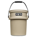 YETI Loadout 5-Gallon Bucket, Impact Resistant Fishing/Utility Bucket - color: Tan