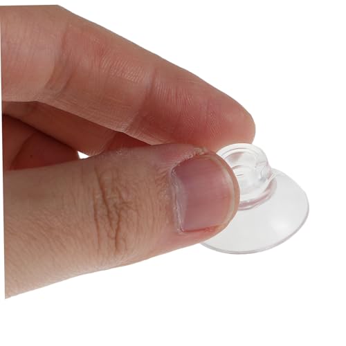 Abaodam 20 Pcs Fish Tank Suction Cups Aquarium Suction Cup Clips with Adjustable Cable Ties Fish Tank Attachments for Aquarium Planter Binding Moss Shrimp Nest
