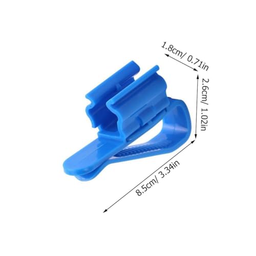 2pcs Aquarium Filtration Hose Clip Tube Holder for Fish Tank Water Pump Easy Installation for Cleaning Tanks and Buckets Compatible Various