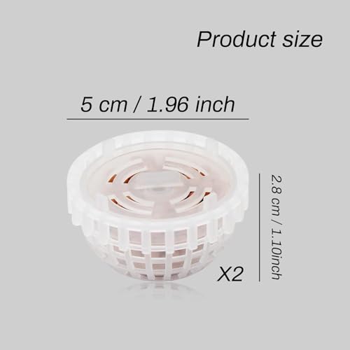 3 Pack Aquarium Moss Ball Holder, Hollow-Designed Plastic Plant Holder with Filter Stone for Shrimp & Fish Tank Decorations