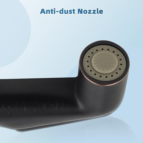 Hygie Rinse Universal Fit Kitchen Sink Spray Attachment, Kitchen Sink Side Sprayer Head Compatible with Delta, Moen, Kohler and Other OEM Brands Spray Head, Oil Rubbed Bronze - color: Oil Rubbed Bronze, style: Nozzle Head Only