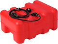 Portable Boat Fuel Gas Tank, 14.5 Gallon/55L Outboard Marine Boat Tank with Transfer Hose & Gauge for Outboard Engine, Yacht, Fishing Boat - size: 12 Gal