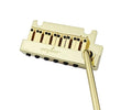 Guyker Guitar Tremolo Bridge String Spacing 10.8MM with Brass Saddle and Brass Block & Bridge Stud, Spring and Claw, Pop-In Vibrato Bar, Complete Install Kit, GG1009 Gold - color: Gold, String Space 10.8mm