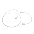 FixtureDisplays® 2PCS White 1/4" Water Pipes Plastic with Three 1/2-inch Water Pipe Connectors 10180-TUBE-1D