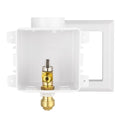 EFIELD Universal Ice Maker Box,1/2-Inch Push fit Inlet Connection with Installed 1/4-Turn Ball Valve (Regular),(IM029) - size: without Arrestor, style: Push Fit