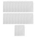 20pcs Aquarium mesh Media Filter Bag, Nylon Media Filter Bag, Suitable for Various Filters Such as Water Tank Filters, Aquarium Filters, Collection pits, Dry or Wet Filters, etc.