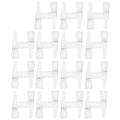 30 Pcs 4mm Plastic T-Shape Adjustable Aquarium Air Control Valve Easy Installation Air Tube Regulator for Fish Tank Oxygen Pump