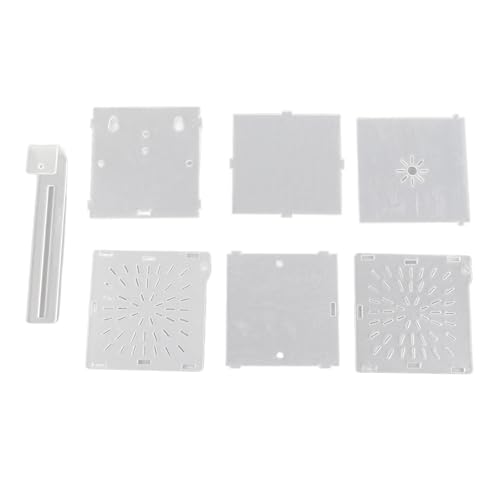 Acrylic Fish Tank Isolation Box | Adjustable Aquarium Hatchery/Breeding Box | Transparent Fish Holder with Suction Cups | 3 Sizes for Fry/Sick Fish (10CM*10CM*10CM) - size: 10CM*10CM*10CM