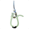 Fondwell 6" Pruning Shears Garden Scissors: Ultra Sharp Garden Clippers - Reliable Flower Snips for Trimming Small Plants - style: 6" Straight
