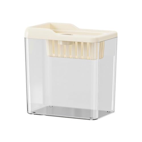 Fish Tank, 0.85 Gallon Easy to Maintain Small Aquarium for Betta,Snails, Shrimp and Aquatic Planting. - color: Transparent, size: 0.85 Gallon