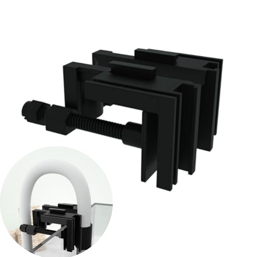 Fish Tank Clamp Versatile Inlet Outlet Holder Fish Tank Fixed Clamp Acrylic Aquarium Clip for Aquarium Setup and Equipment Organization