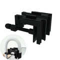 Fish Tank Clamp Versatile Inlet Outlet Holder Fish Tank Fixed Clamp Acrylic Aquarium Clip for Aquarium Setup and Equipment Organization