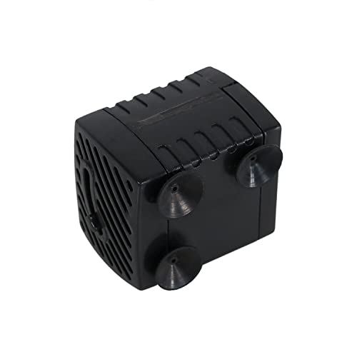 Sunnydaze 40 GPH Submersible Water Pump – 12V Small Fountain Pump with Adjustable Flow, LED Light & Transformer for Fountains, Bird Baths, Aquariums - style: White Light
