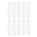 Plastic Hose Barb Fittings, Durable PE Straight Connectors for Secure Hose Connections in Aquariums Labs and Irrigation Systems 10Pcs 9-9mm Size - size: 9-9mm straight through