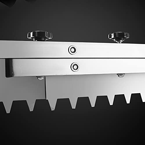 Tile Flat Ash Device, Floor Tile Leveler with Adjustment Knobs, Leveling Flat Sand Tiling Paving Tool, Retractable Gray Paving Tool for Large Wall Tiling Masonry