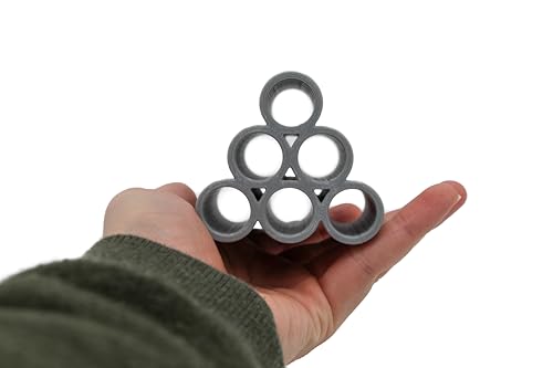 Aquarium Shrimp and Fish Habitat Tubes - Shelter Accessories (Clear)