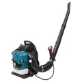 Backpack Leaf Blower 75.6CC 4 Stroke Backpack Gas Powered Leaf Blower with 1.9L Fuel Tank, Grass Lawn Blower Air Cooling Gasoline Blower for Sand, Gravel, Snow, Yard, Leafs