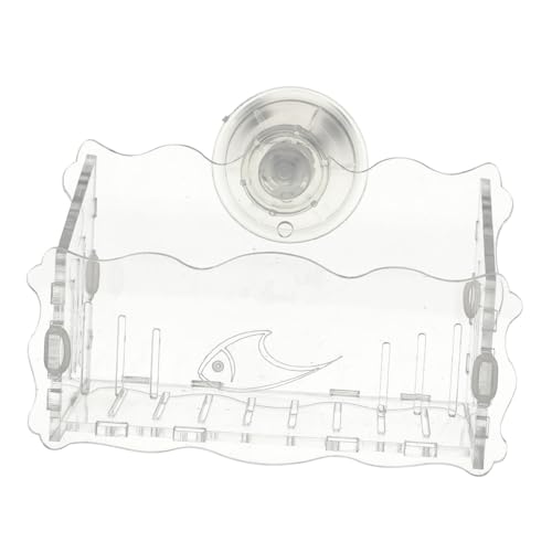 Aquatic Planter Cup Acrylic Fish Tank Planter Moss Holder for Aquarium Safe for Fish Creative Planting Cup Design