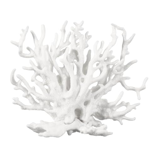 Aquarium Coral Decoration, Fish Tank Decorations Fish Tank Coral Ornaments, 5.9x2.2x4.7 Inch, (White, 1 Pcs), Intended for Aquarium Landscaping Decor - color: White, size: 5.9x2.2x4.7 Inch