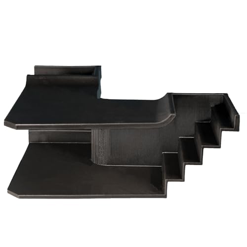 Aquarium Undergravel Fish Tunnel Cave, Black, Modern Resin Fish Hide for Aquarium Hideout (Style 3) - color: Black, style: Style 3