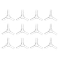 Aquarium Air Valve Connector, Aquarium Air Pump Accessories Y Connector Plastic Inline Tubing, (12 Pcs), Intended for Fish Tank Oxygenation System - style: Y Connector
