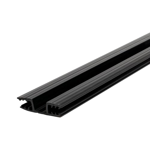 Outwater 48 Inch Black Aquarium & Terrarium Lid Hinges – 2 Pack – Replacement Canopy Hinges for 1/4" Glass or Acrylic Fish Tank Lids - color: Black, size: 48 Inches - 2 Pack